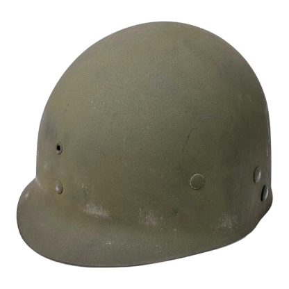 Original WWII US Airborne M1C paratrooper helmet