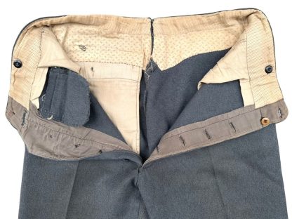 German WH/SS straight officers trousers - Duitse WH/SS rechte officiersbroek - Pantalon droit d'officier WH/SS allemand - Militaria