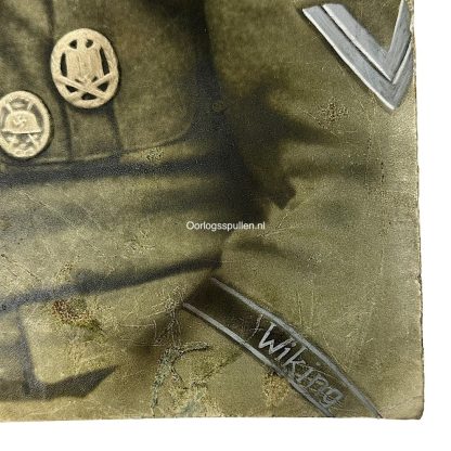 Original WWII German Waffen-SS 'Wiking' large size color photo