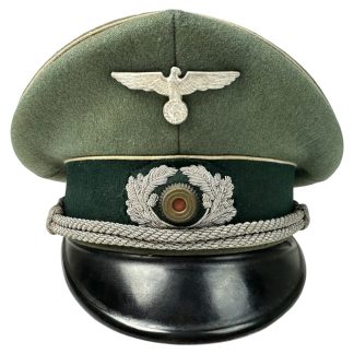 Original WWII German WH (Heer) officers visor cap