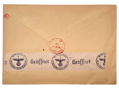 Original WWII Danish Waffen-SS volunteer letter