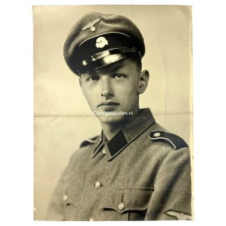 Dutch Waffen-SS volunteer large size portrait photo