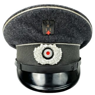 Original WWII German DRK EM/NCO visor cap