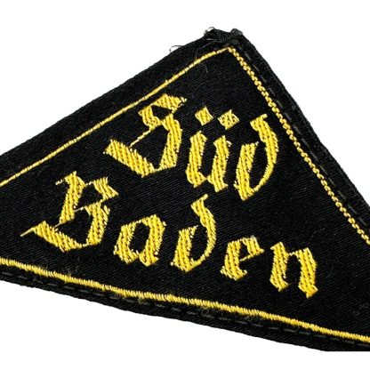 Original WWII German Hitlerjugend districts insignia for Süd Baden