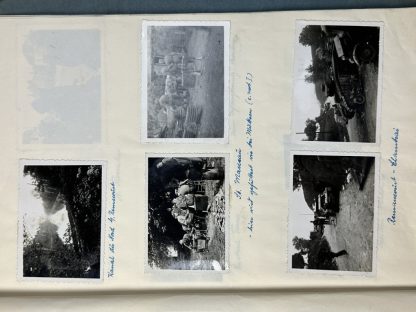 Original WWII German 'Panzergruppe Kleist' photo album - Invasion of France