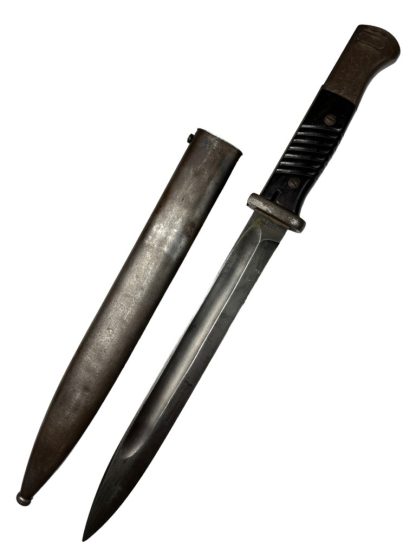 Original WWII German Mauser K98 bayonet with matching numbers