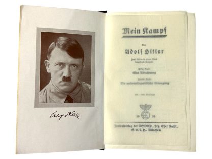 Original WWII German MK book 1939