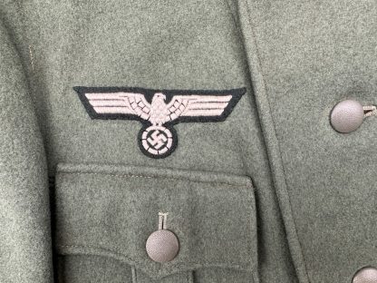 Original WWII German 'Turkistan' volunteer uniform jacket - clothing factory J. Van Delst Haarlem