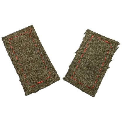 Original WWII Japanese army private 1st class collar tabs