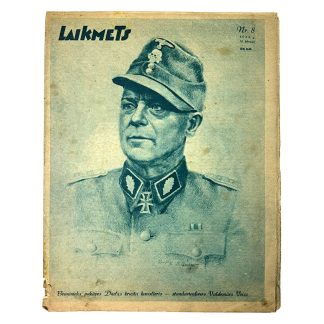 Original WWII Latvian collaboration magazine