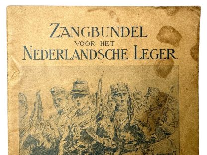 Original Pre 1940 Dutch army song booklet