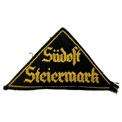Original WWII German Hitlerjugend districts insignia for Südost Steiermark