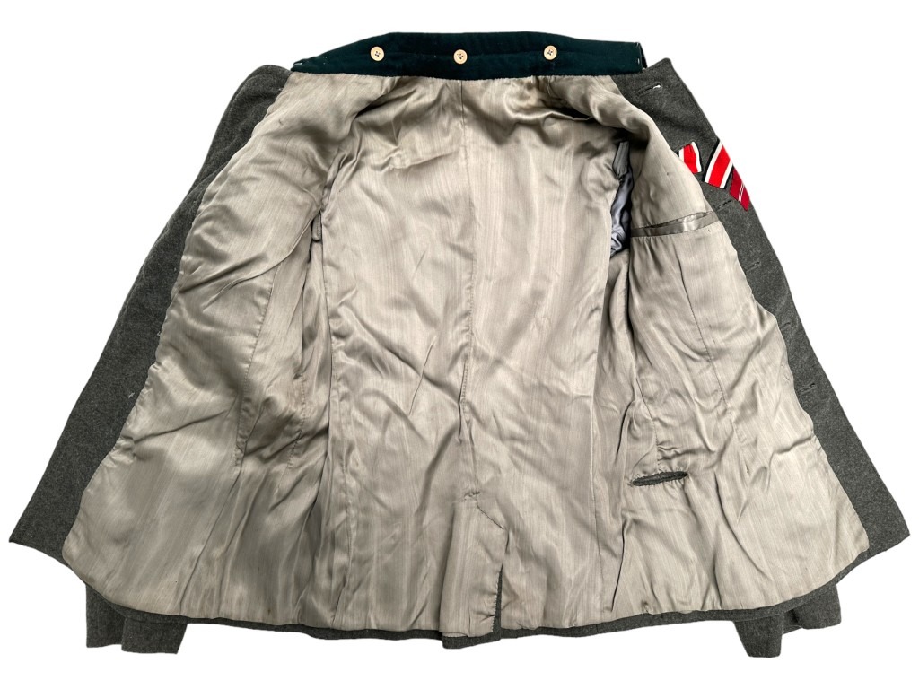 Original WWII German WH (Heer) M36 infantry Leutnant field jacket ...