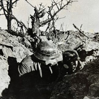 Original WWII German large size photo - Schlachtfeld am Kuban