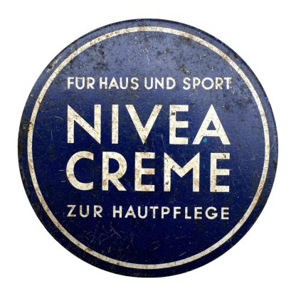 Original WWII German Nivea cream tin