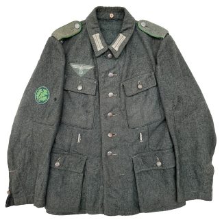 Original WWII German WH (Heer) M43 uniform jacket in Italian wool