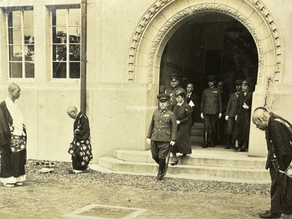 Original WWII Japanse photo General and officers