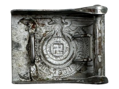 Original WWII German Waffen-SS belt with buckle - Overhoff