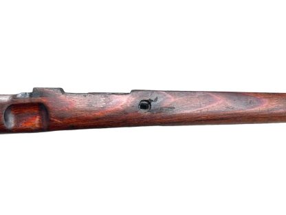 Alkuperäinen toisen maailmansodan aikainen saksalainen Mauser K98 puukiväärin varsi.