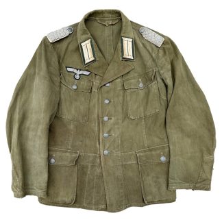 Original WWII German WH (Heer) infantry Major tropical jacket militaria Afrikakorps