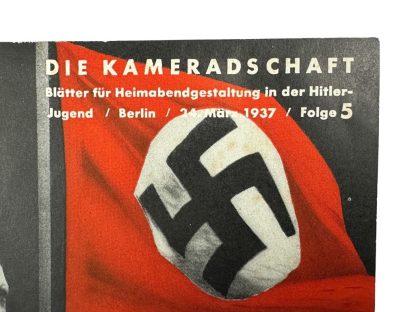 Original WWII German Hitlerjugend 'Die Kameradschaft' booklet