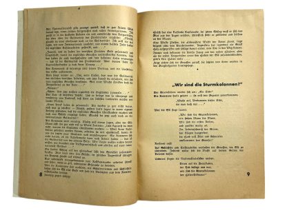 Original WWII German Hitlerjugend 'Die Kameradschaft' booklet