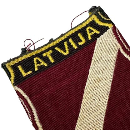 Original WWII Latvian Waffen-SS volunteer shield