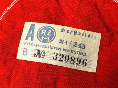 Original WWII German NSDAP armband with RZM label