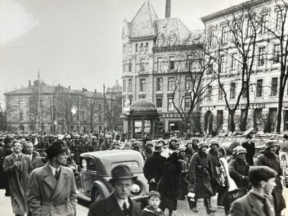 Tyske soldater ved Oslo i Norge 15. april 1940.