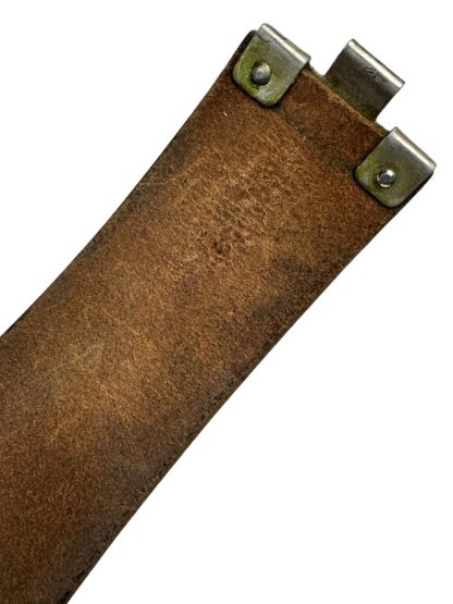 Original WWII German political leather belt