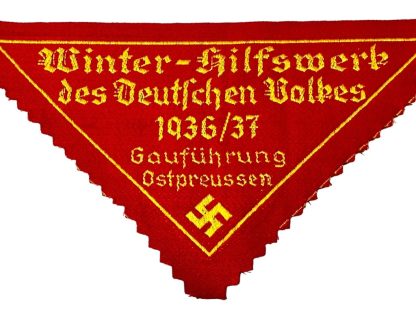Original WWII German Winterhilfswerke Ostpreussen insignia