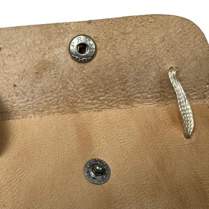Original WWII German leather Erkennungsmarke pouch
