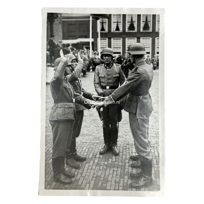 Original WWII Dutch Waffen-SS volunteers photo