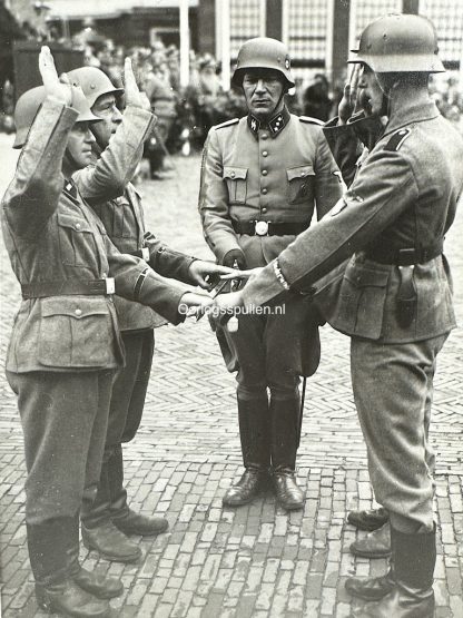 Original WWII Dutch Waffen-SS volunteers photo