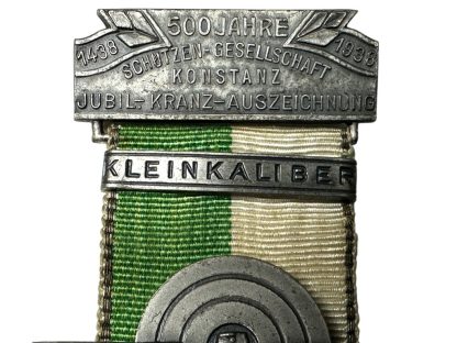Original WWII German small caliber shooting award from the city of Konstanz