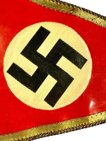 Original WWII German NSDAP political leader car pennant