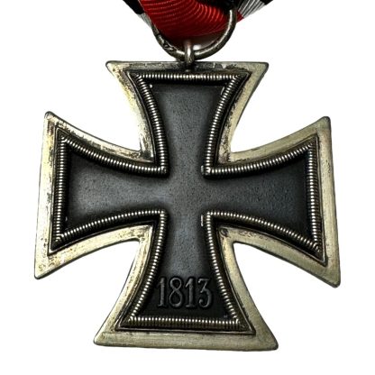 Original WWII German Iron Cross 2nd class Arbeitgemeinschaft Der Hanauer Plaksetten Hersteller in Hanau
