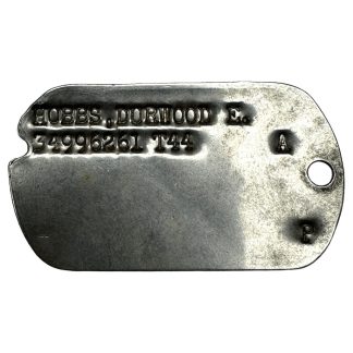 Original WWII US dog tag