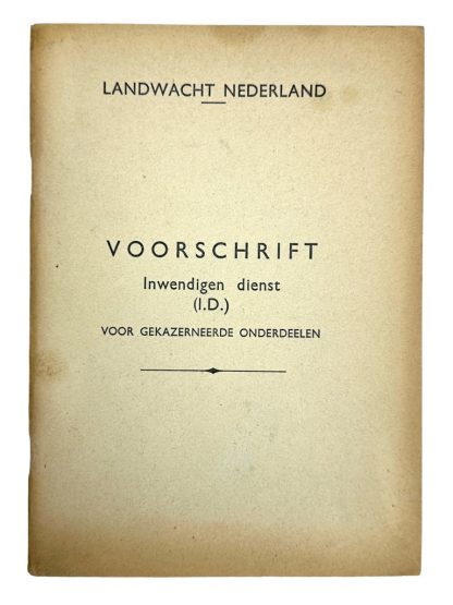 Original WWII Dutch 'Landwacht Nederland' set