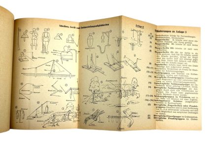 Original WWII German 'Nahkampf' instruction booklet