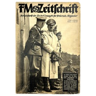 Original WWII German SS FM (Fördernde Mitglieder) magazine