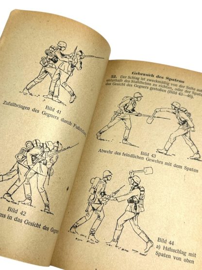 Original WWII German 'Nahkampf' instruction booklet