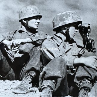 Original WWII German photo of Fallschirmjägers in Tunis