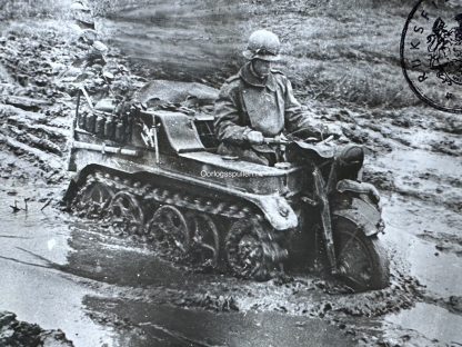 Original WWII German photo of a Kettenkrad