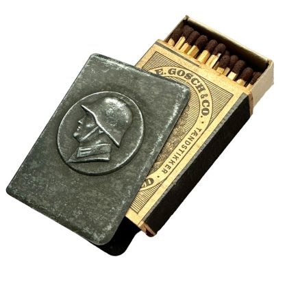 Original WWII German matchbox holder