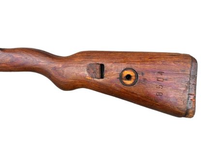 Original WWII German Mauser K98 wooden rifle stock