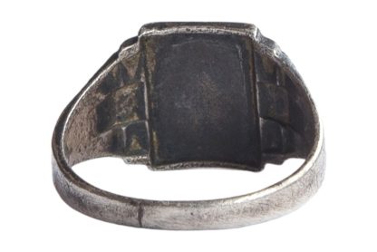 Original WWII German silver SS ring