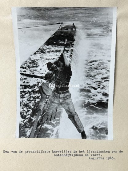 Original WWII German photo of a Kriegsmarine U-boot