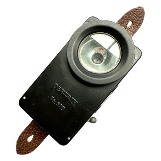 Original WWII German Petrix No. 678 flashlight in mint condition