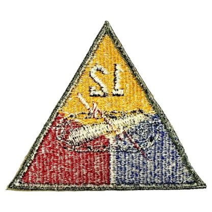 Original WWII US 12th Armored Division patch